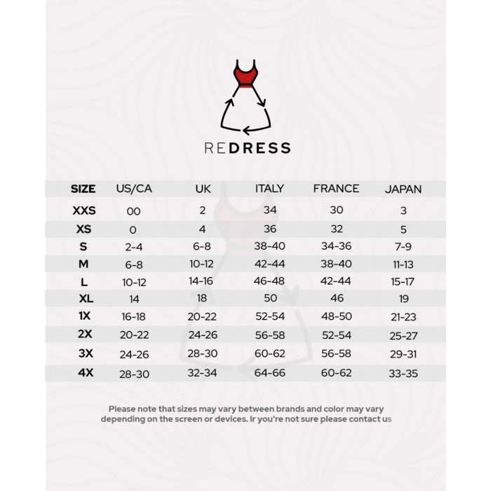 Turk Size Chart